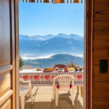 Chalet Avec Vue Sur Les Alpes Au Calme - Anzere