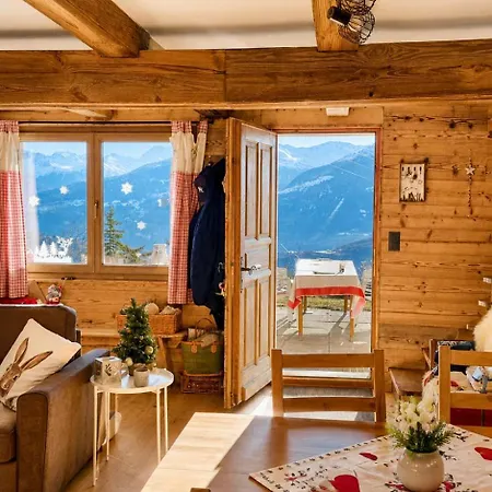 Avec Vue Sur Les Alpes Au Calme - * Anzere