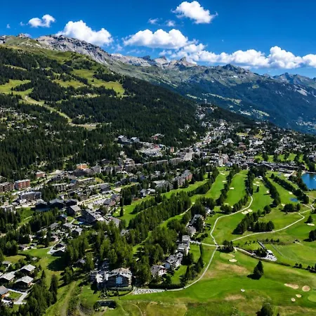 Avec Vue Sur Les Alpes Au Calme - Domek alpejski Anzère